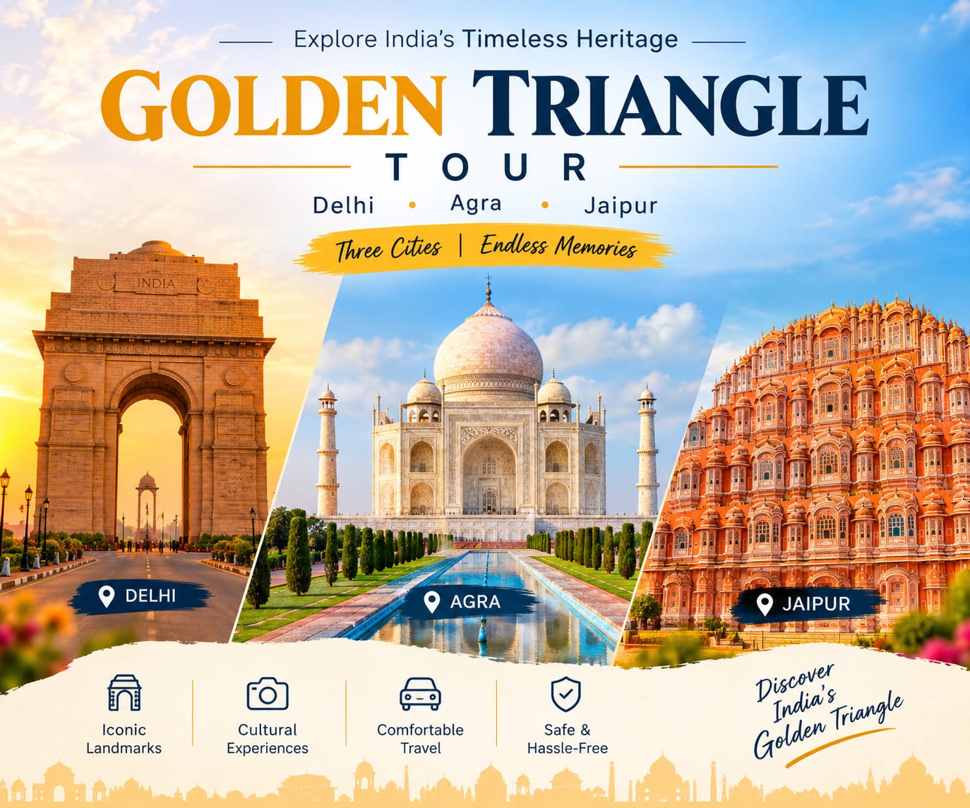 4 Days Golden Triangle Tour